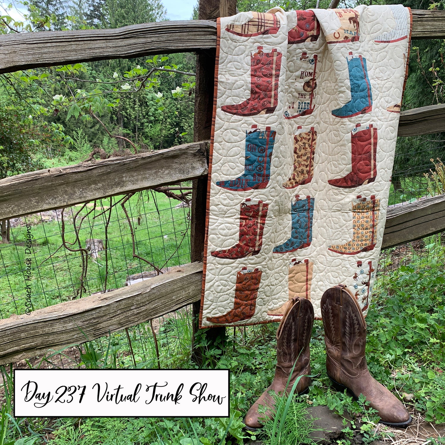 Day 237 of my Virtual Trunk Show - Bootaholic