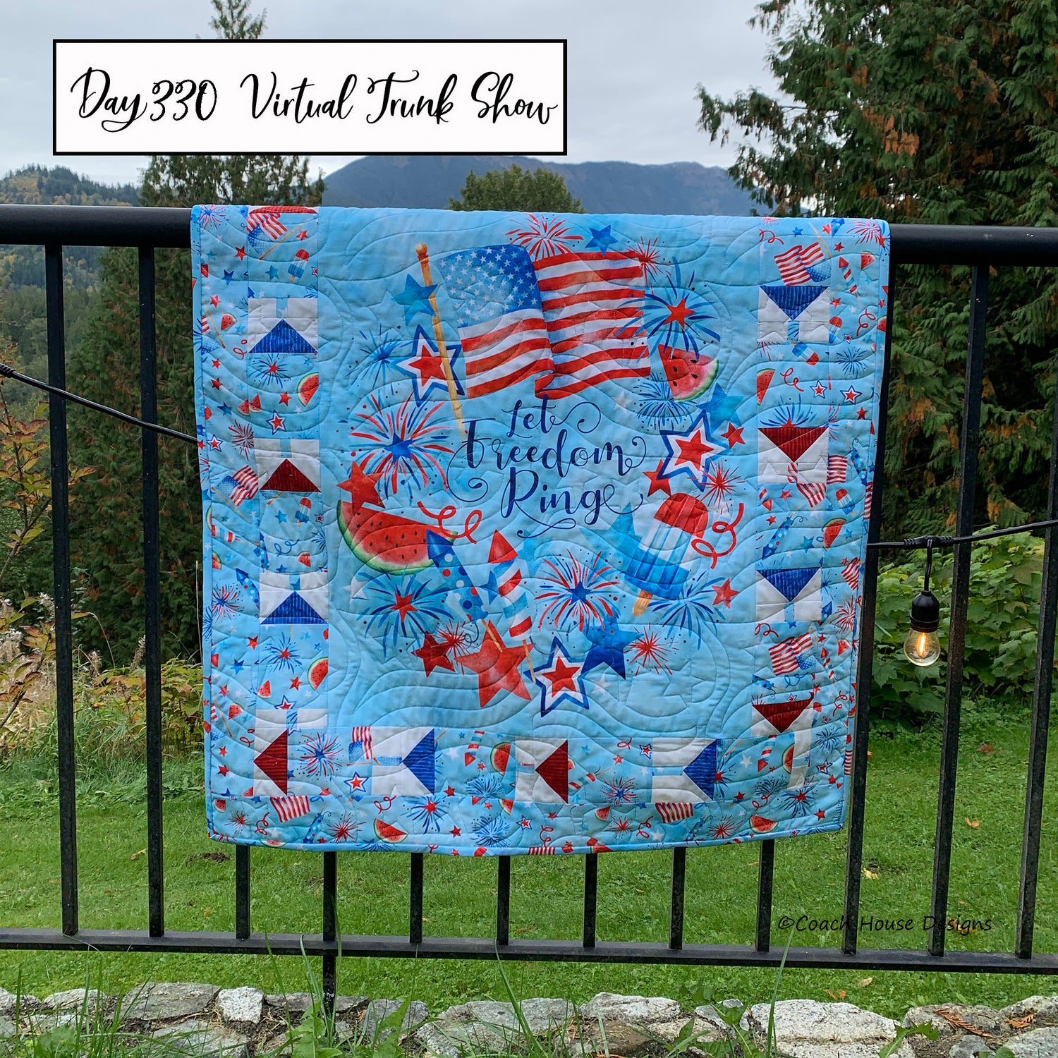 Day 330 of my Virtual Trunk Show - Celebrate July