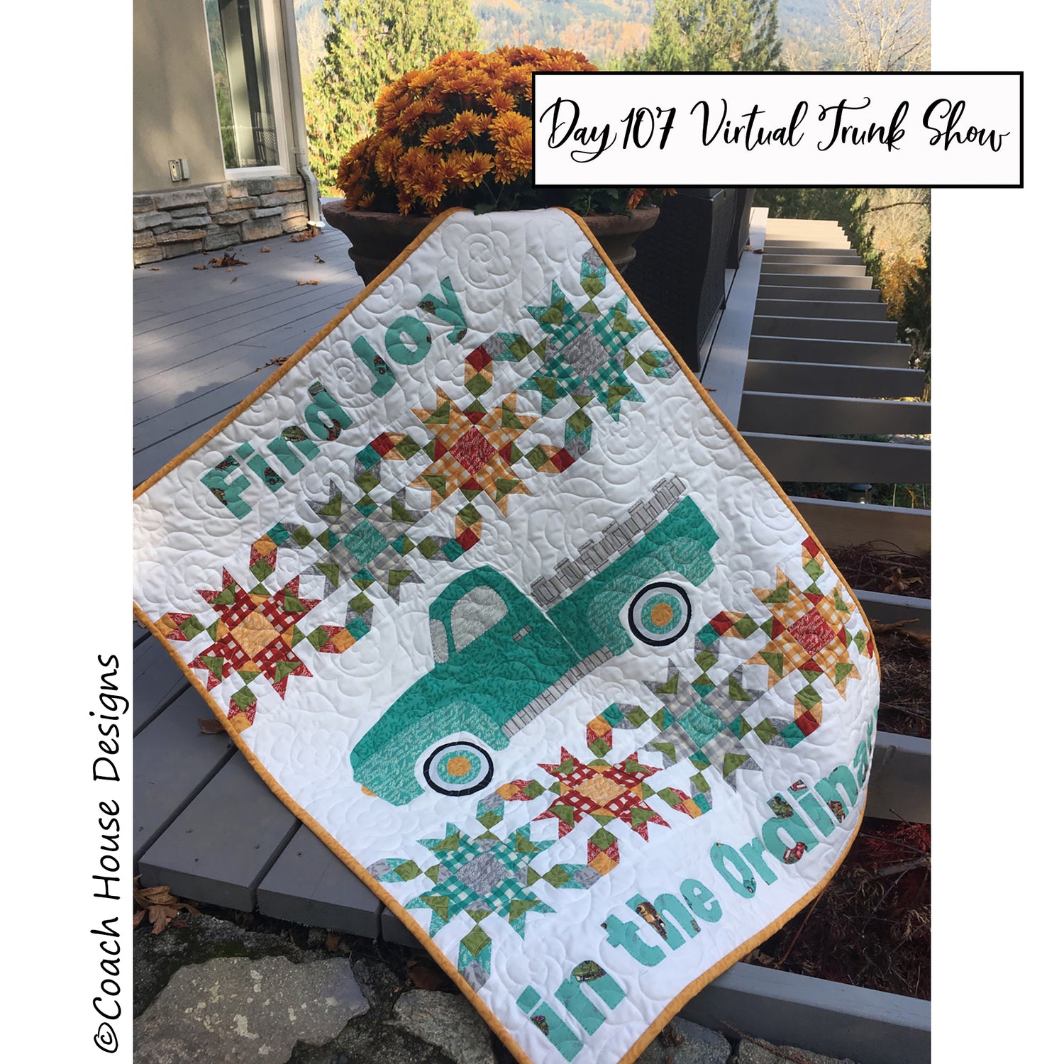 Day 107 of my Virtual Trunk Show - Find Joy in the Ordinary