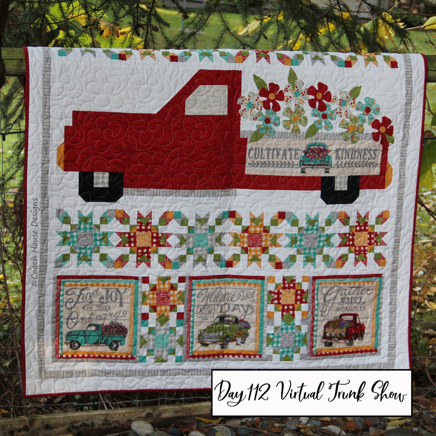 Day 112 of my Virtual Trunk Show - Flower Delivery