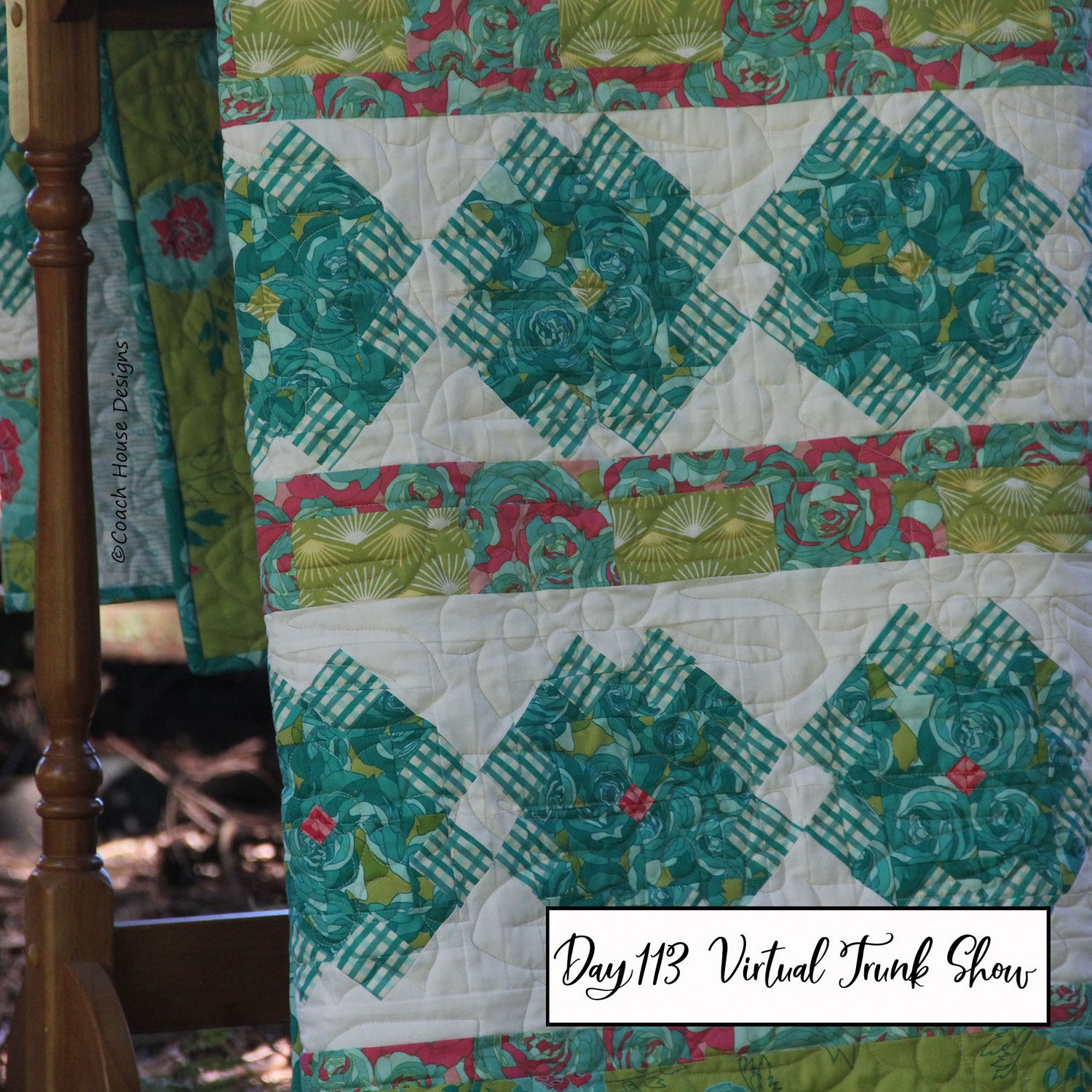 Day 113 of my Virtual Trunk Show - Flower Farm