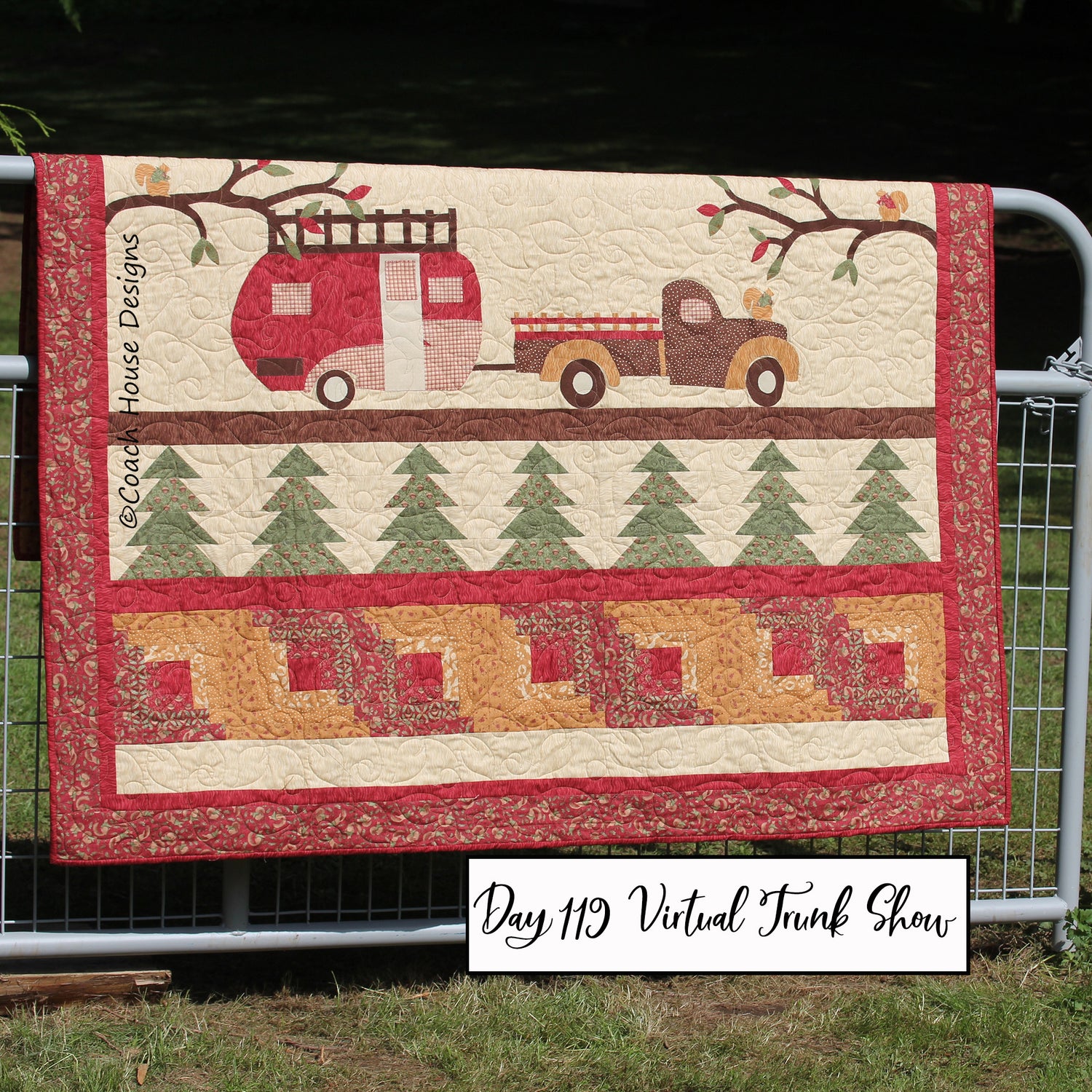 Day 119 of my Virtual Trunk Show - Forestry Road