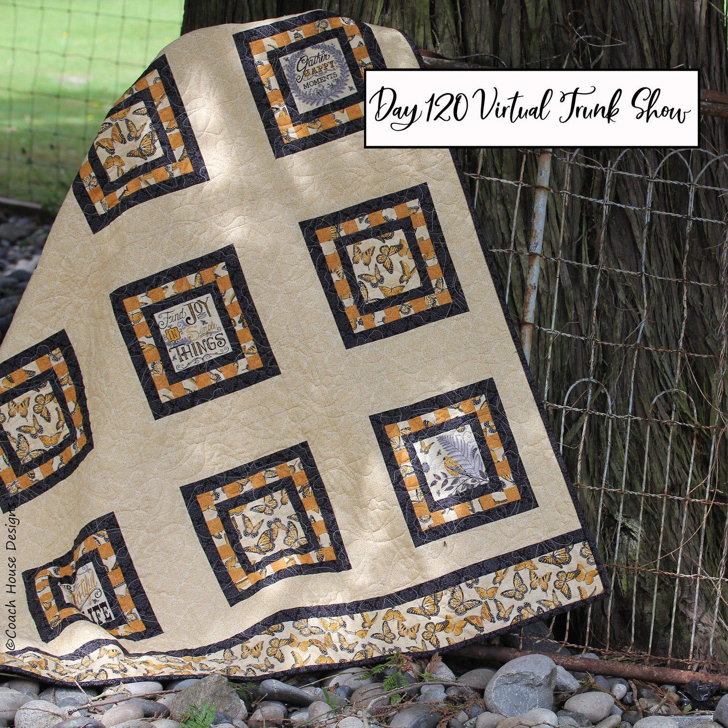 Day 120 of my Virtual Trunk Show - Framed