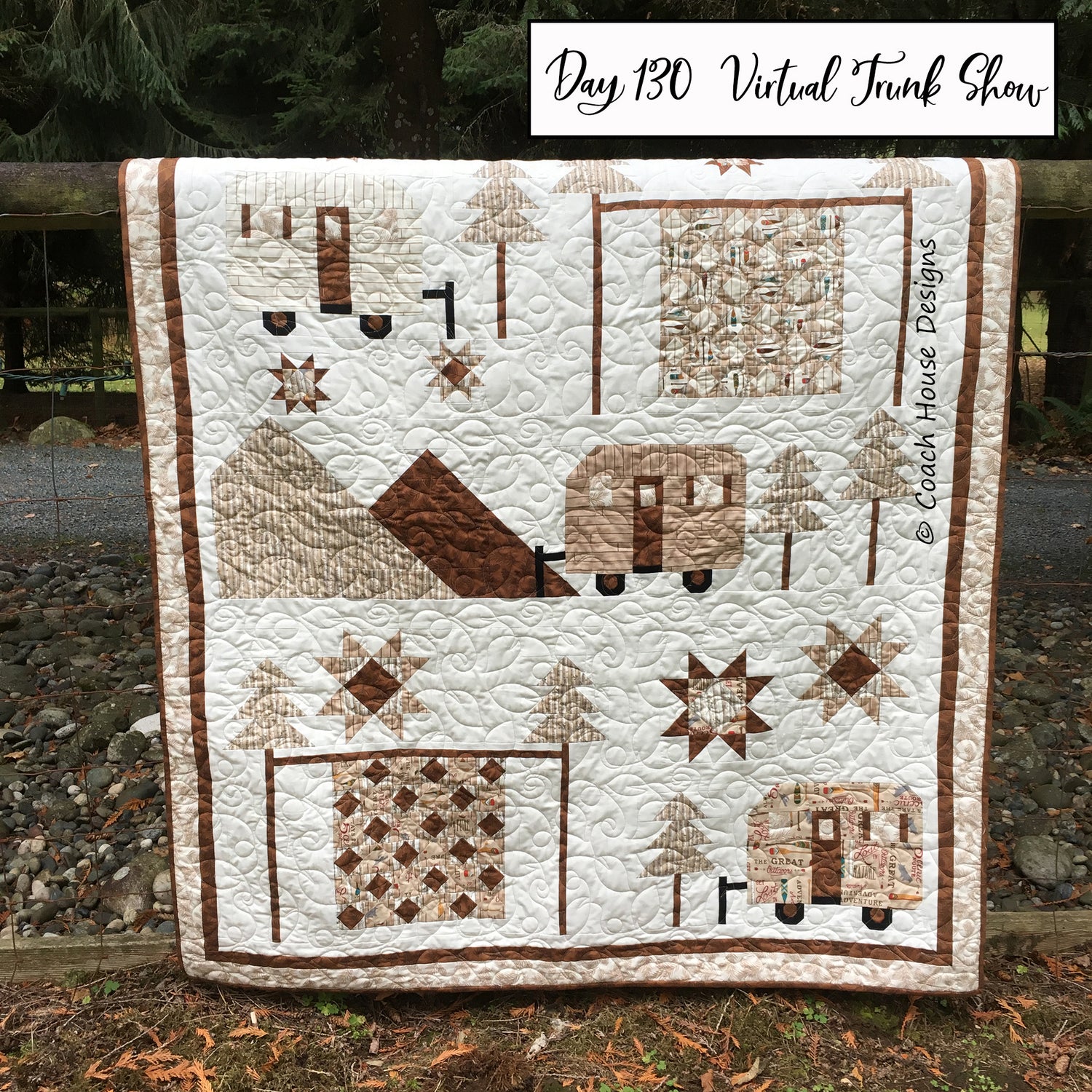 Day 130 of my Virtual Trunk Show - Go RVing!