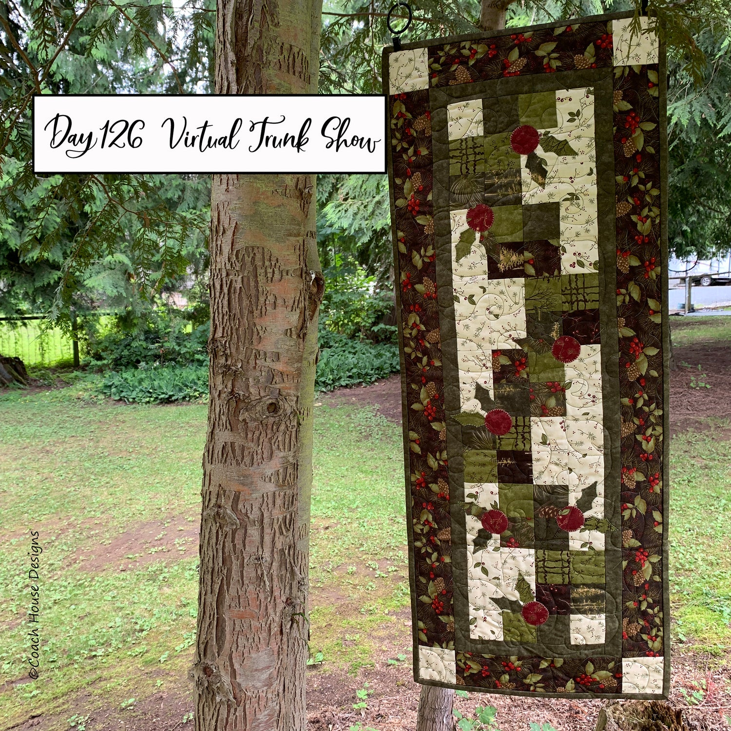 Day 126 of my Virtual Trunk Show - Garland