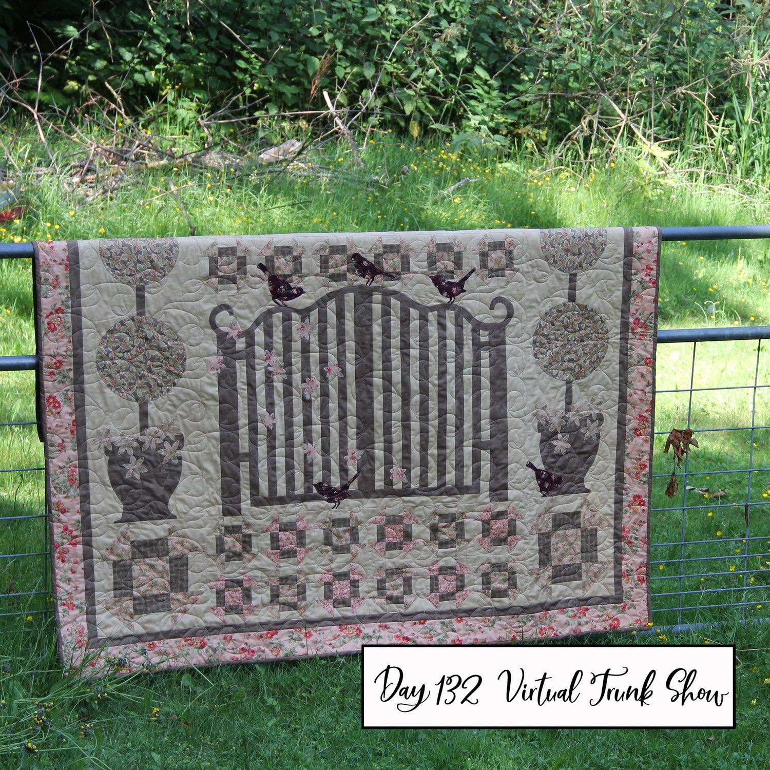 Day 132 of my Virtual Trunk Show - Guests at the Gate