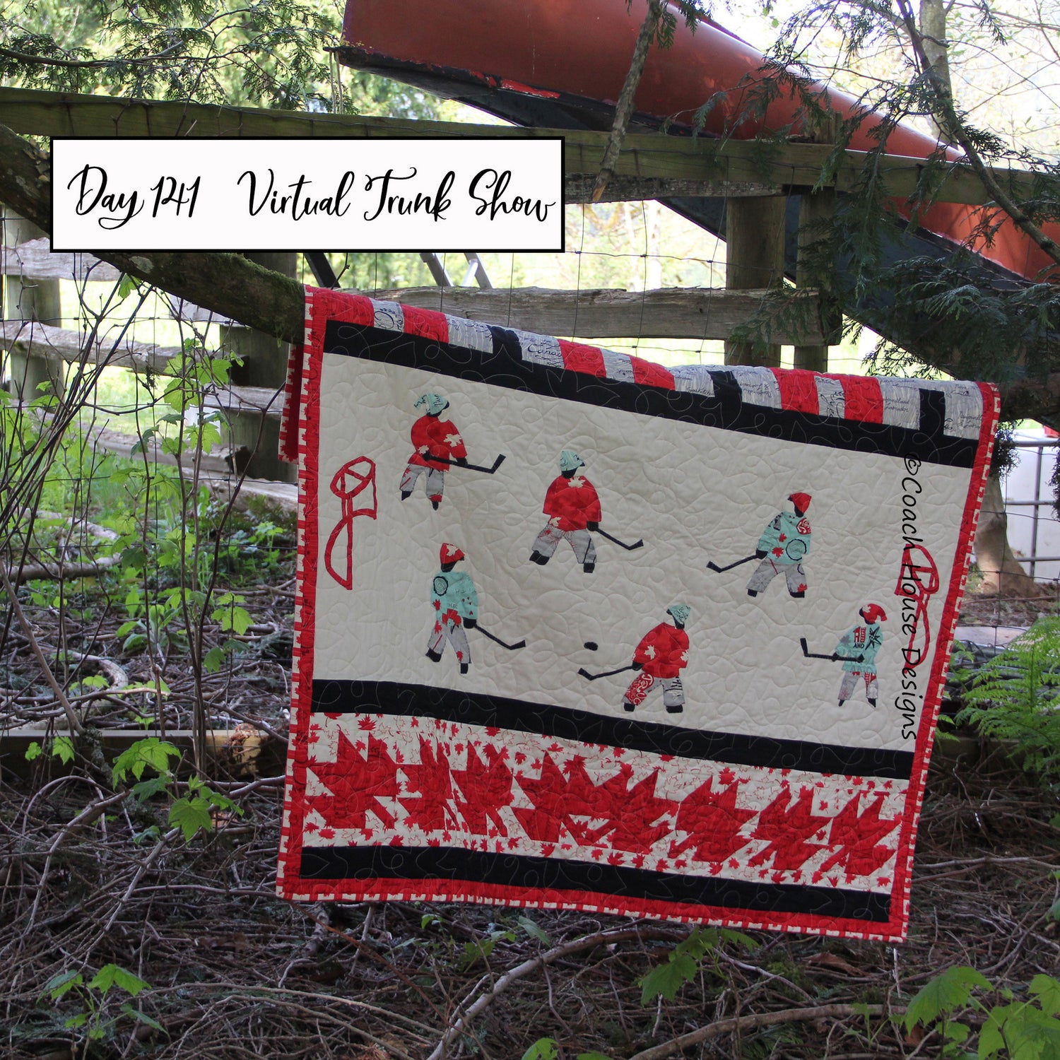 Day 141 of my Virtual Trunk Show - Hockey is Our Game