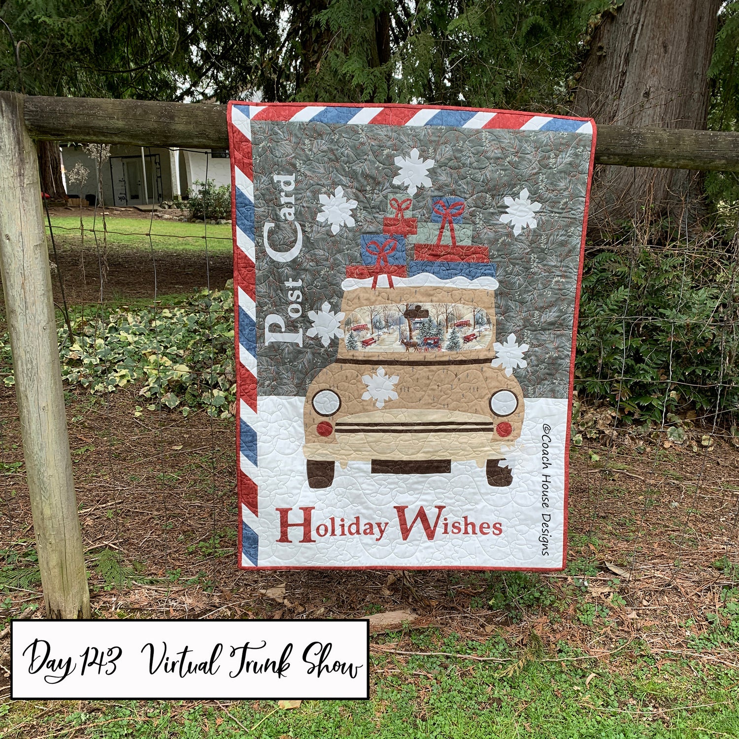 Day 143 of my Virtual Trunk Show - Holiday Wishes