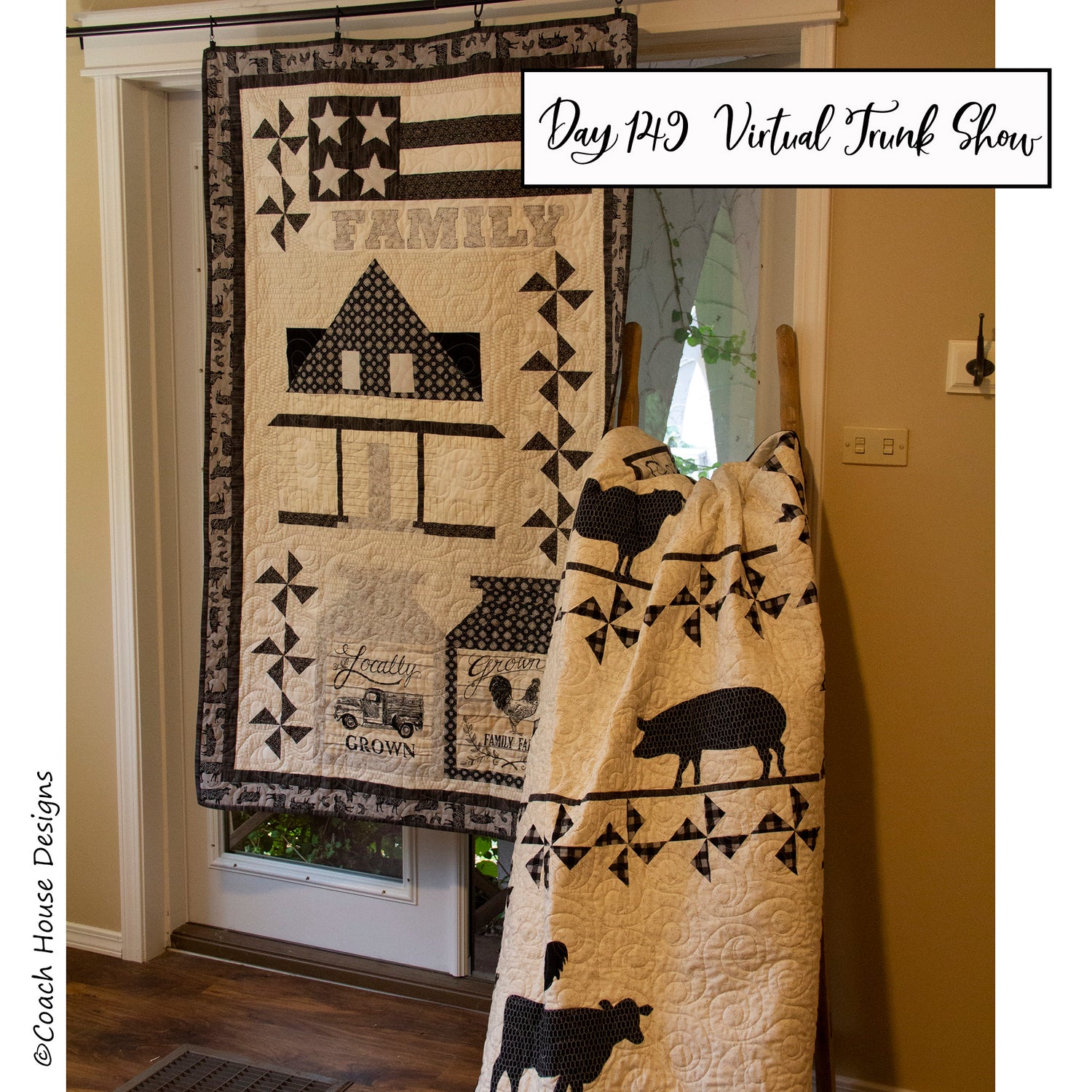 Day 149 of my Virtual Trunk Show - Homegrown Banners