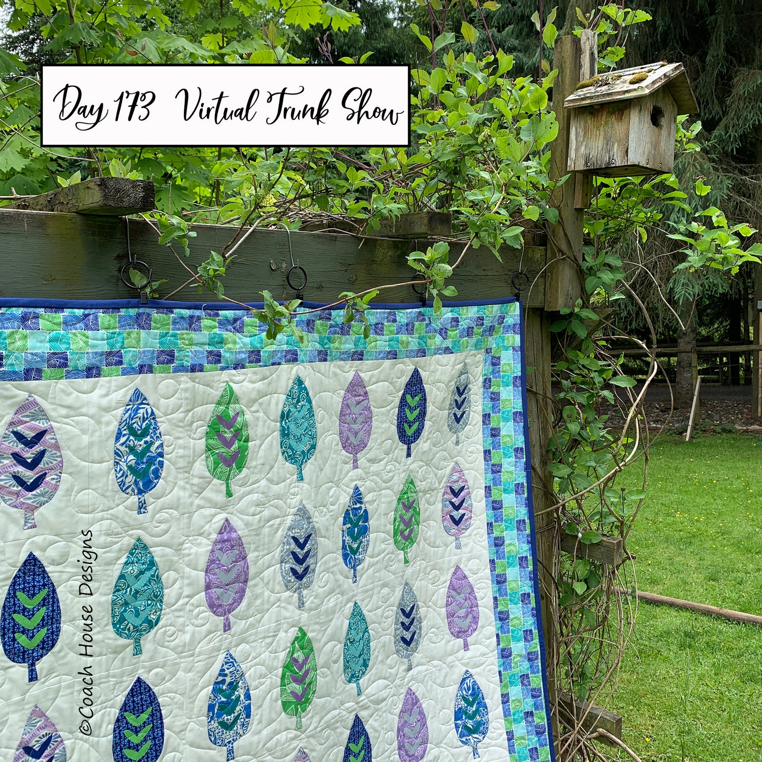 Day 173 of my Virtual Trunk Show - Leaves