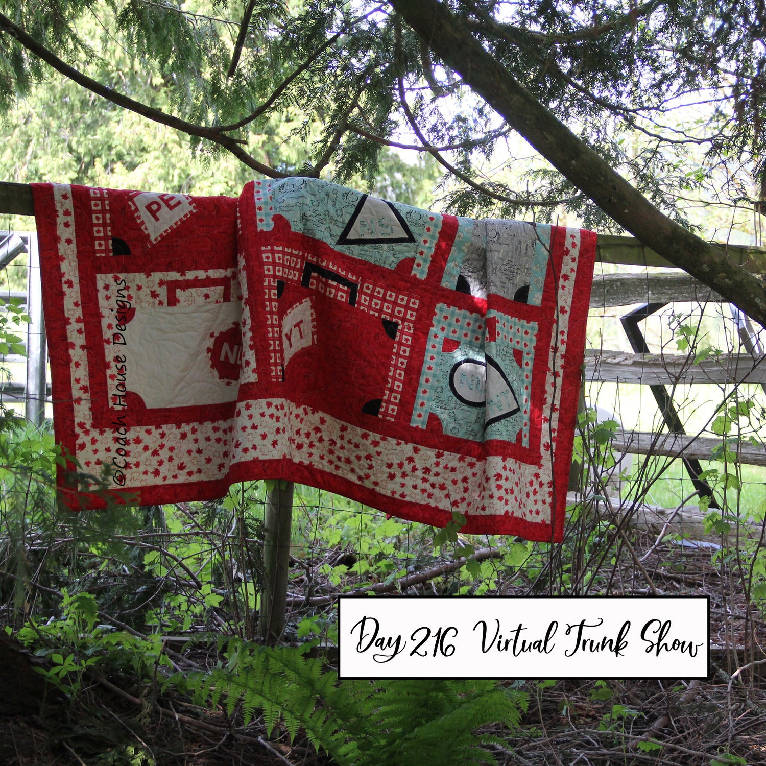 Day 216 of my Virtual Trunk Show - Passport to Canada