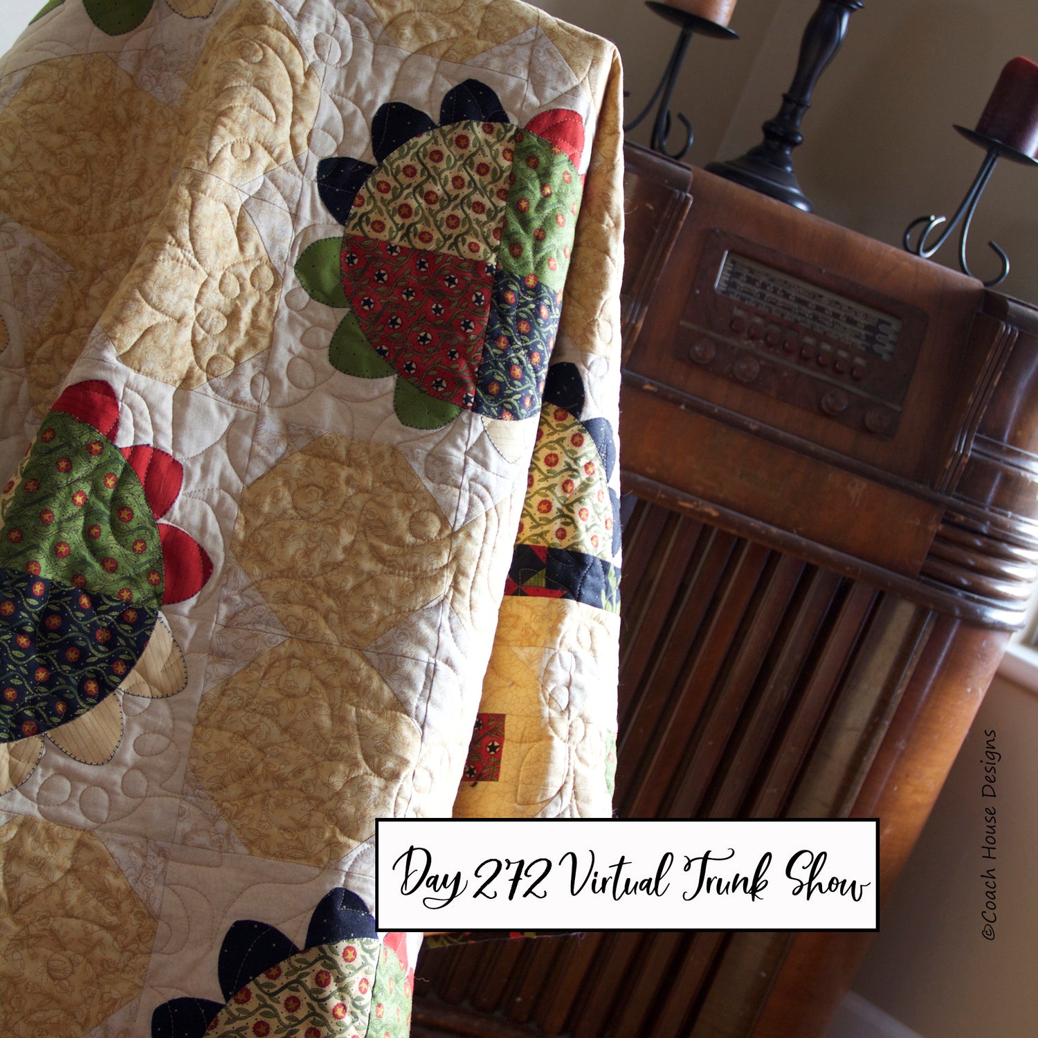 Day 272 of my Virtual Trunk Show - Sunflowers