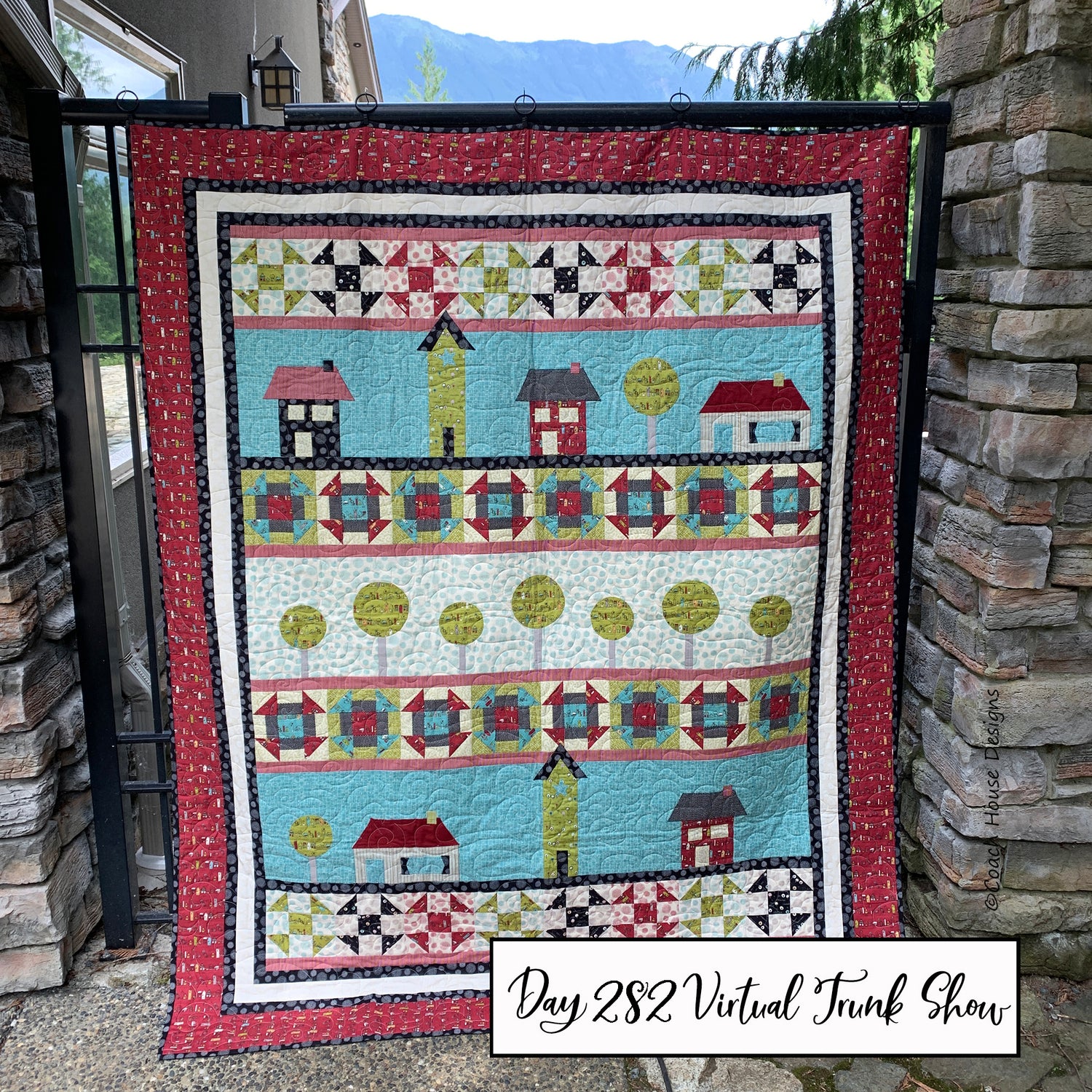 Day 282 of my Virtual Trunk Show - The Road Home