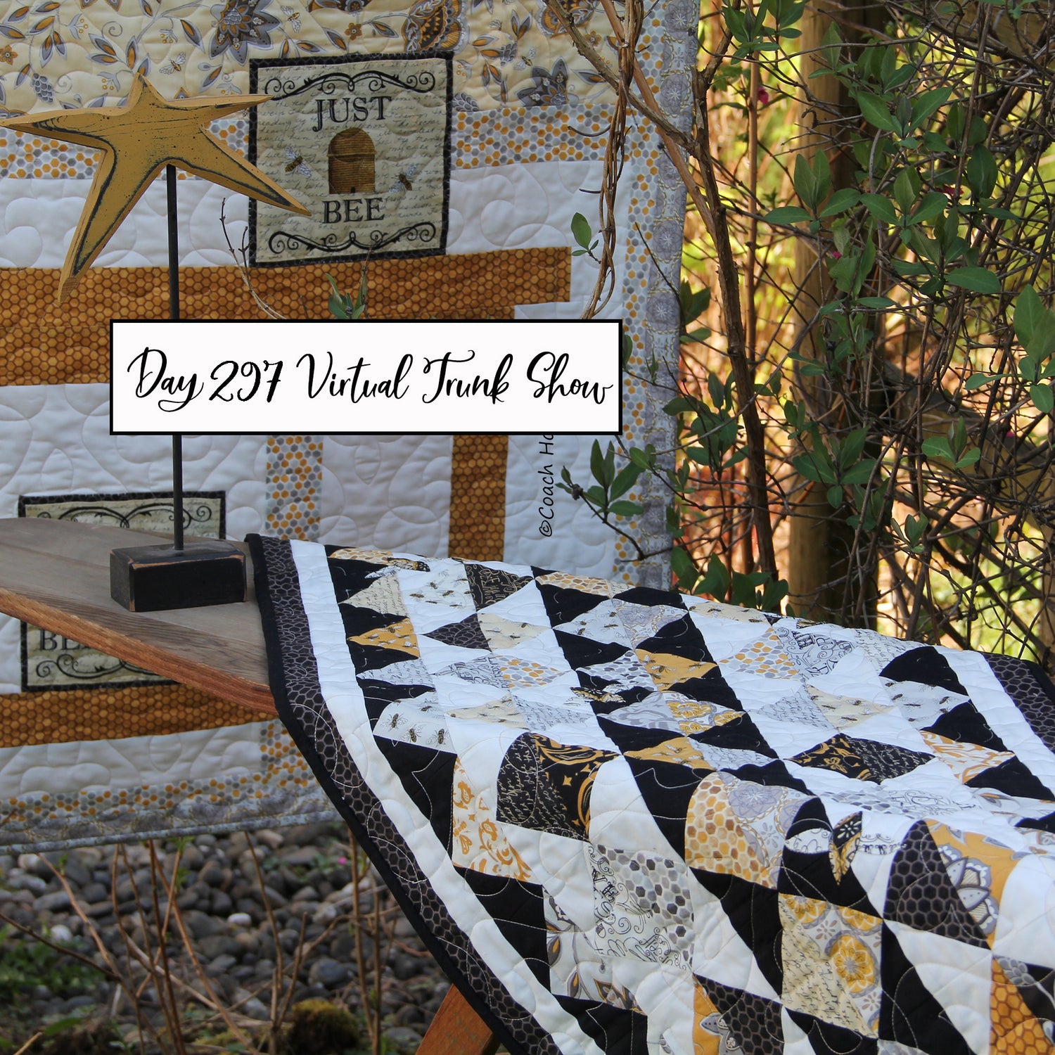 Day 297 of my Virtual Trunk Show - Unexpected Guests