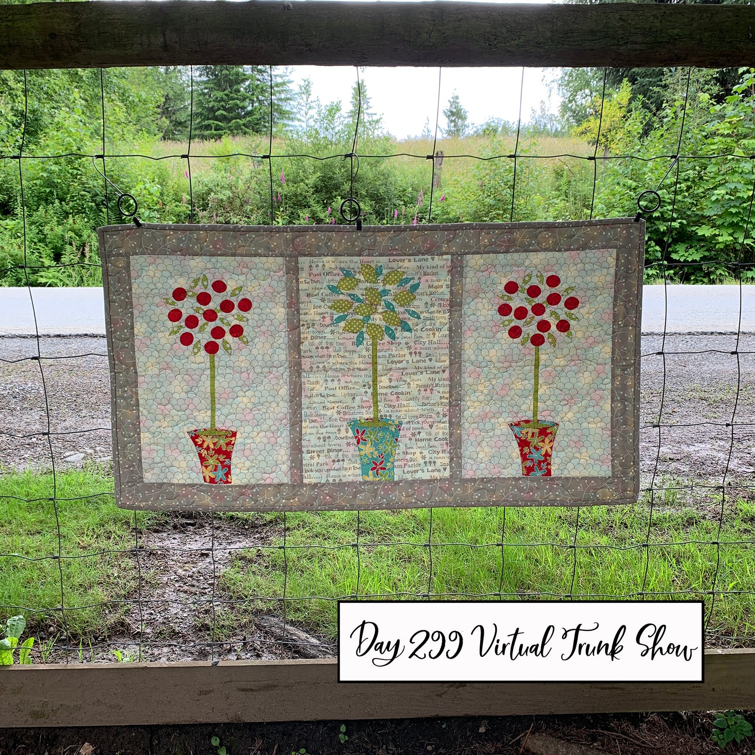 Day 299 of my Virtual Trunk Show - Urban Garden