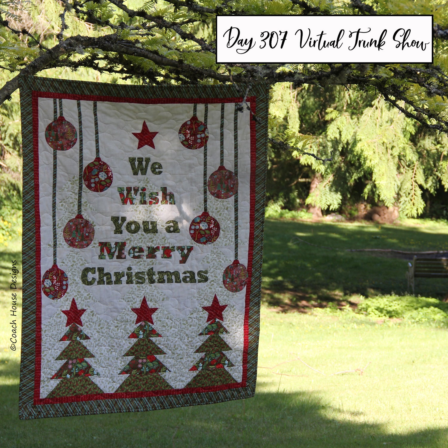 Day 307 of my Virtual Trunk Show - We Wish You...