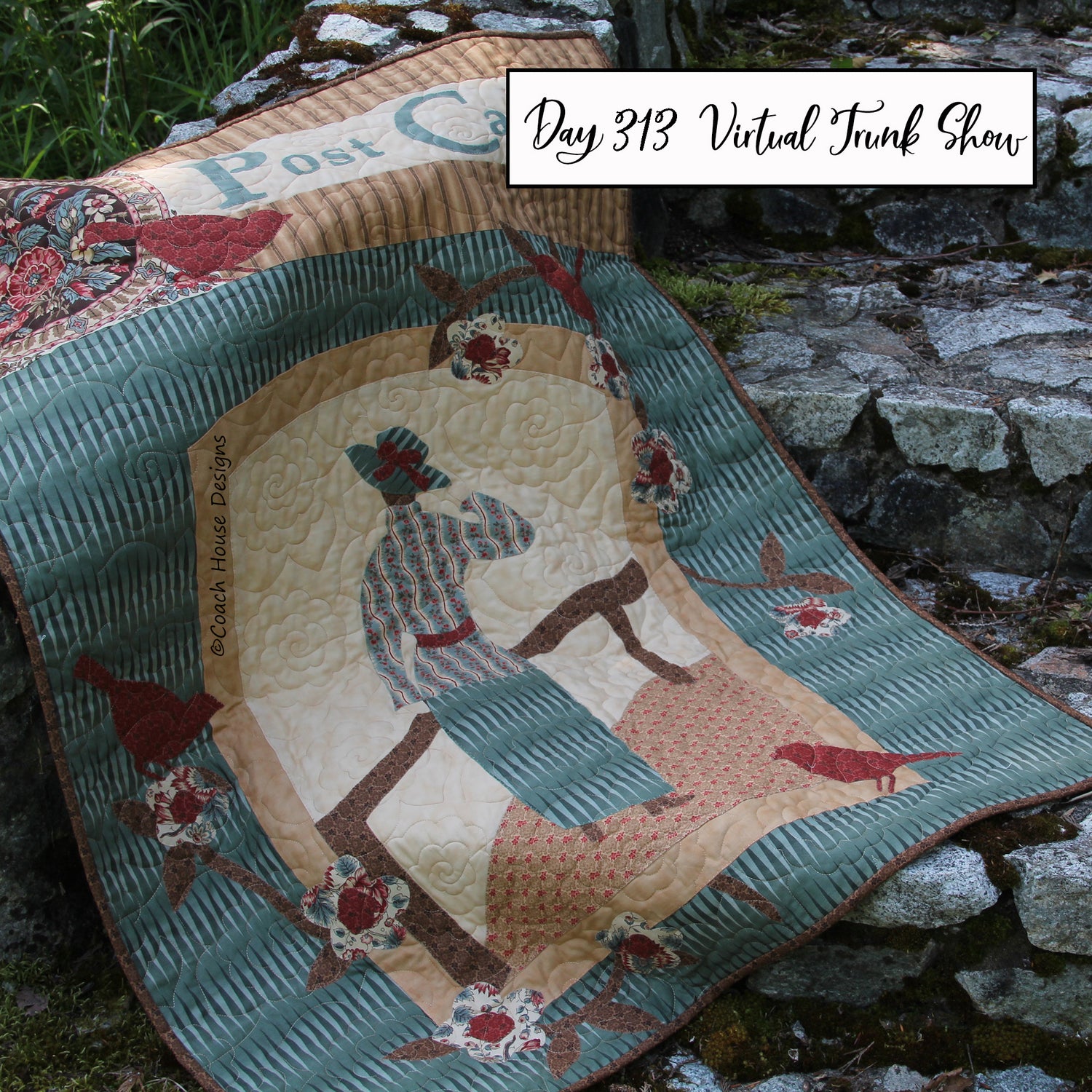 Day 313 of my Virtual Trunk Show - Wish You Were Here