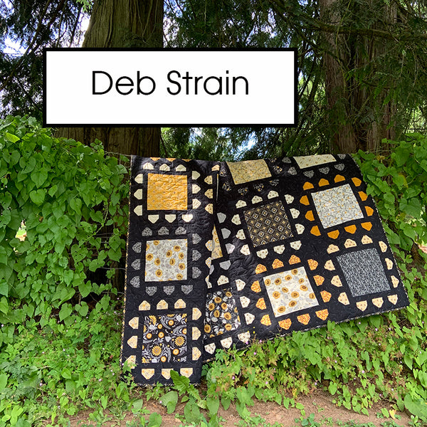 Deb Strain: Paper Patterns featuring fabric by Deb Strain