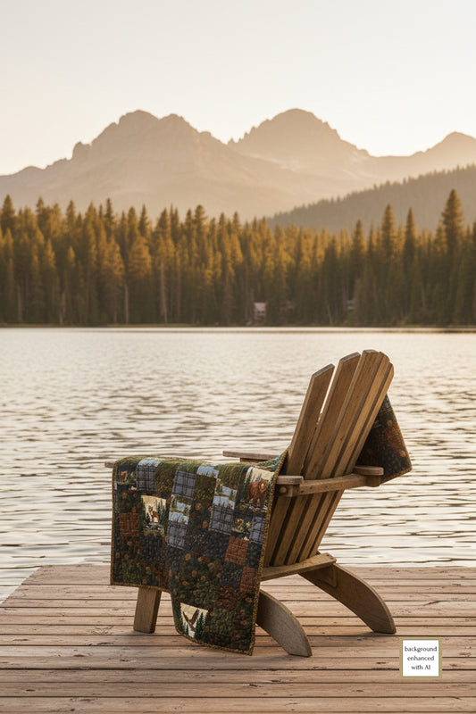 A Day in the Northwoods Downloadable PDF Quilt Pattern