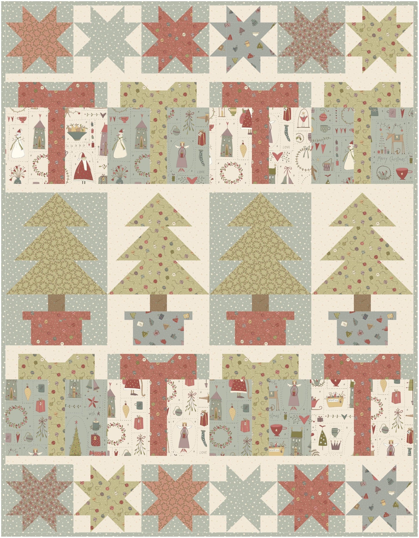 All Wrapped Up Downloadable PDF Quilt Pattern