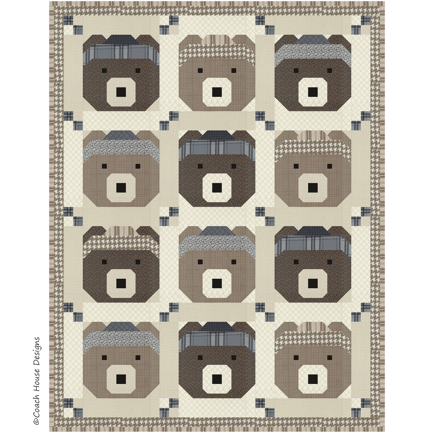 Baby Bear Quilt Pattern