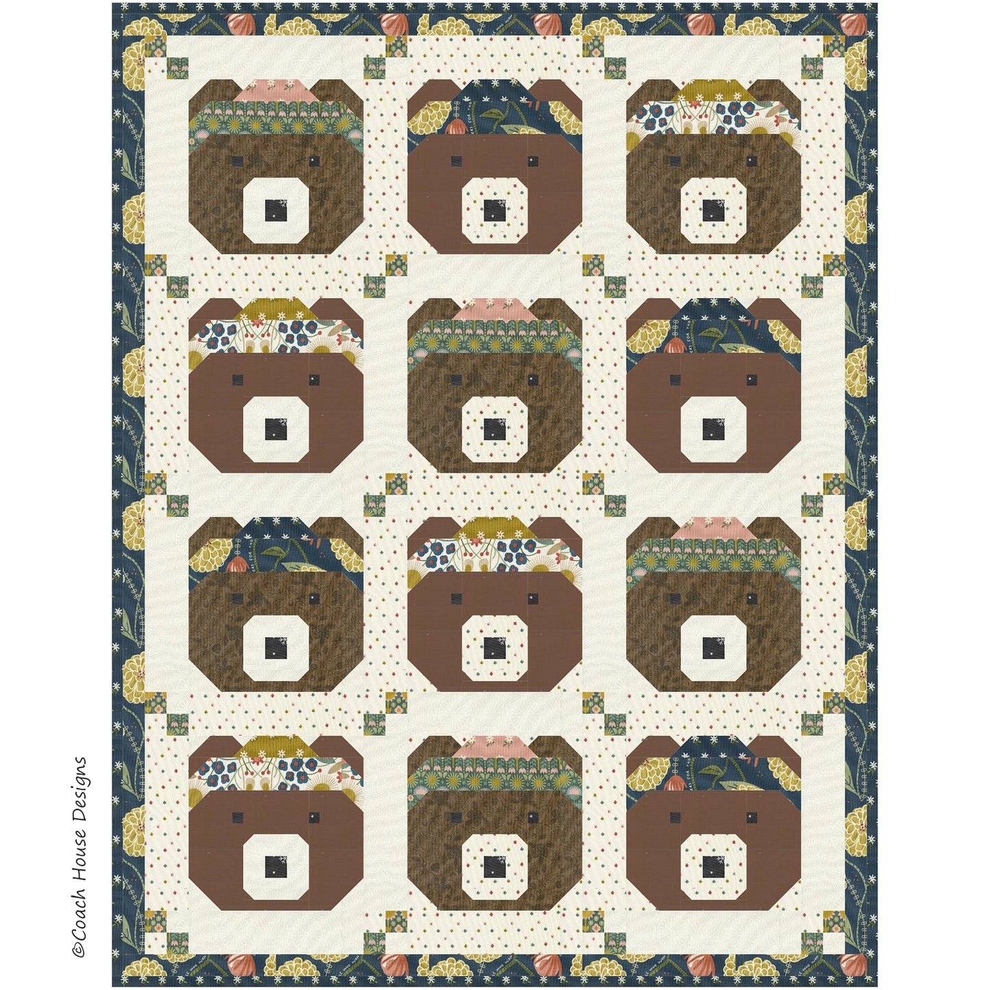 Baby Bear Quilt Pattern