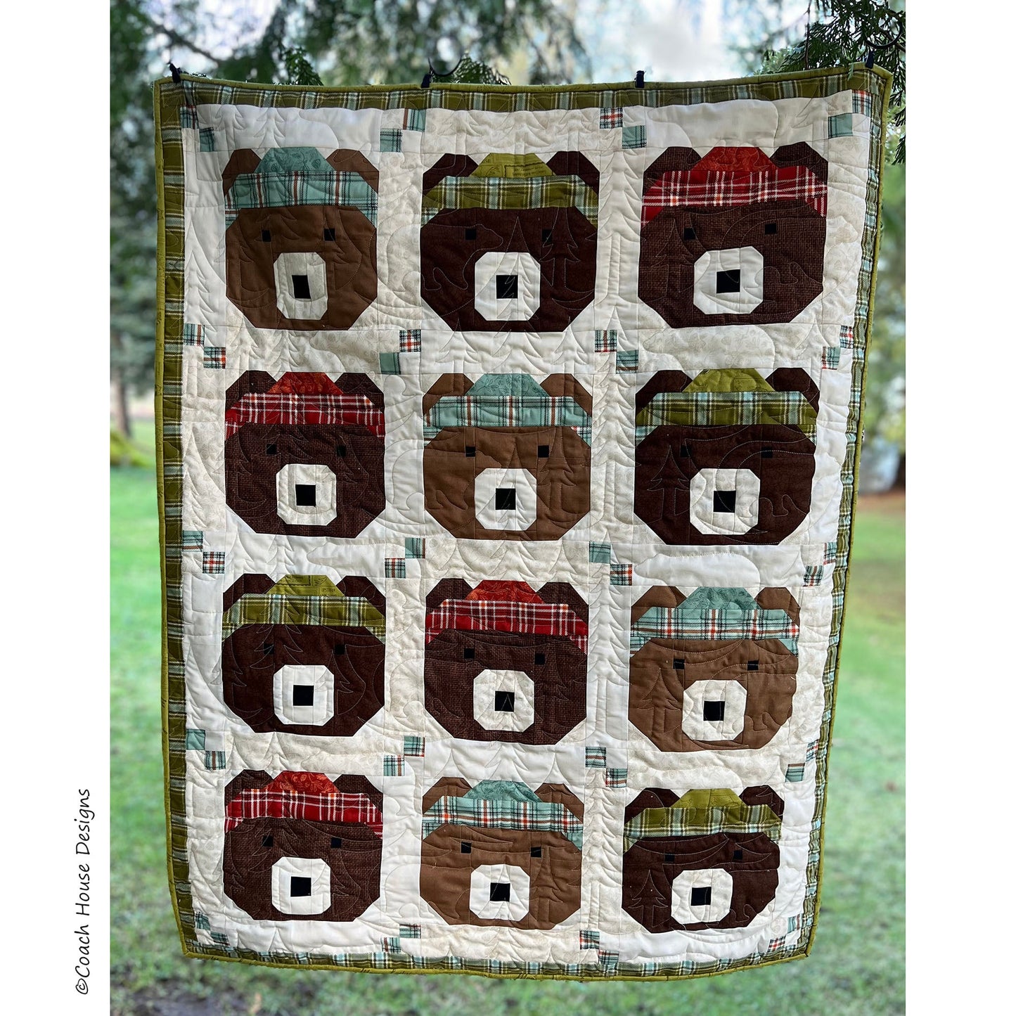 Baby Bear Downloadable PDF Quilt Pattern