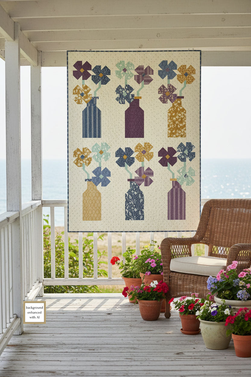 Beach Bouquets Quilt Pattern