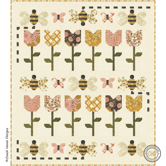 Bees at Work Quilt Pattern (Pre-Order)