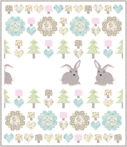 Bella on the Bunny Trail Quilt Pattern