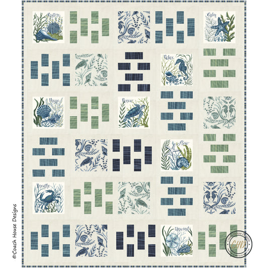 By the Shore Quilt Pattern (Pre-Order)