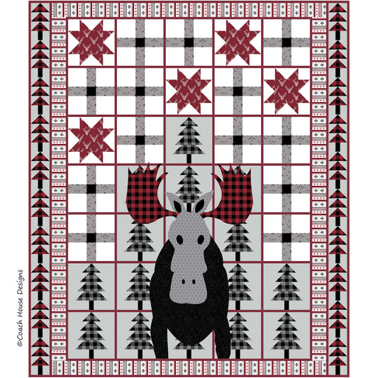 Canada Moose Quilt Pattern