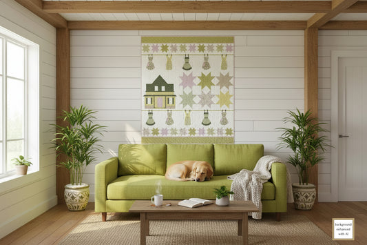 Canadian Farmhouse Downloadable PDF Quilt Pattern