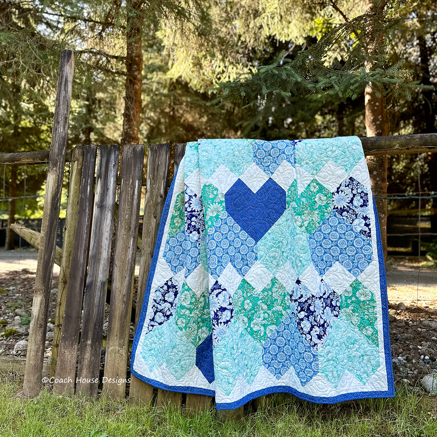 Chain of Hearts Downloadable PDF Quilt Pattern