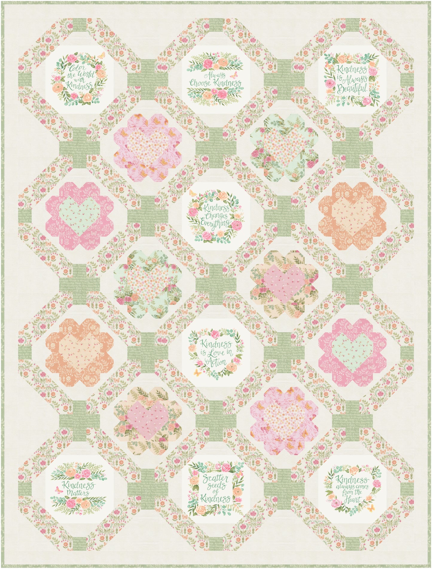 Chain of Kindness Quilt Pattern (Pre-Order)