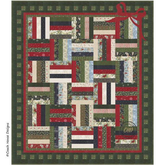 Christmas Ribbons Quilt Pattern