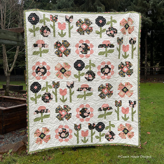 Community Garden Downloadable PDF Quilt Pattern