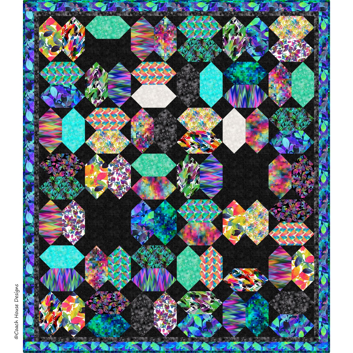 Divine Confetti Downloadable PDF Quilt Pattern
