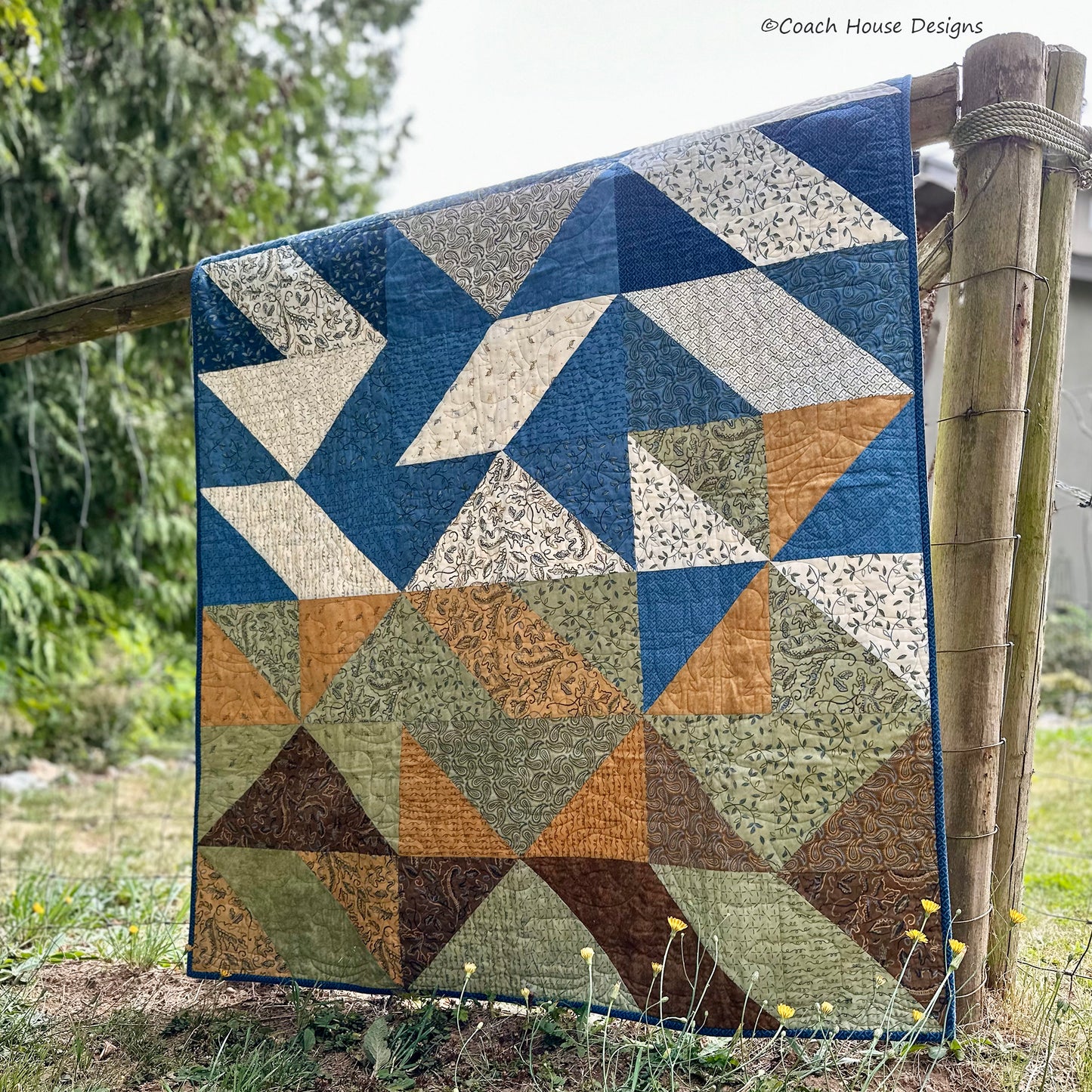 Fall Awakening Downloadable PDF Quilt Pattern