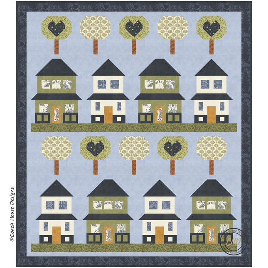 Family Neighborhood Quilt Pattern