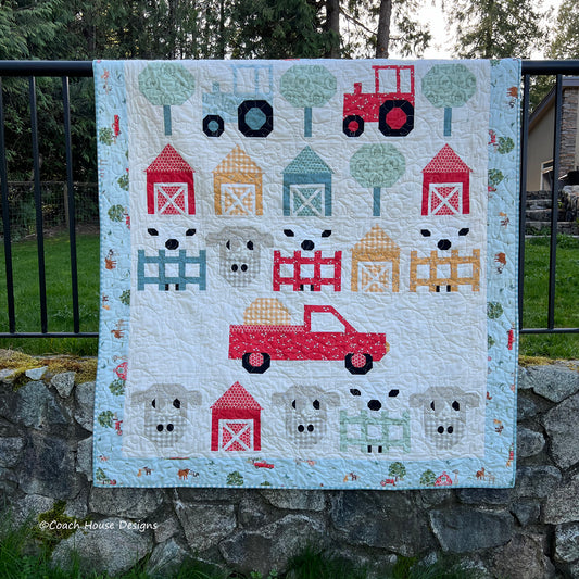 Farm Life Downloadable PDF Quilt Pattern