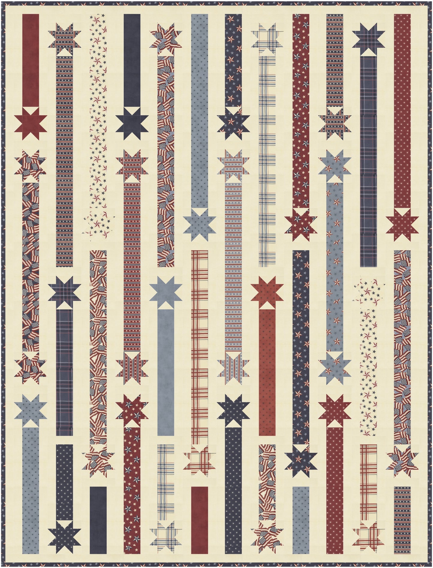 Fireworks Quilt Pattern (Pre-Order)