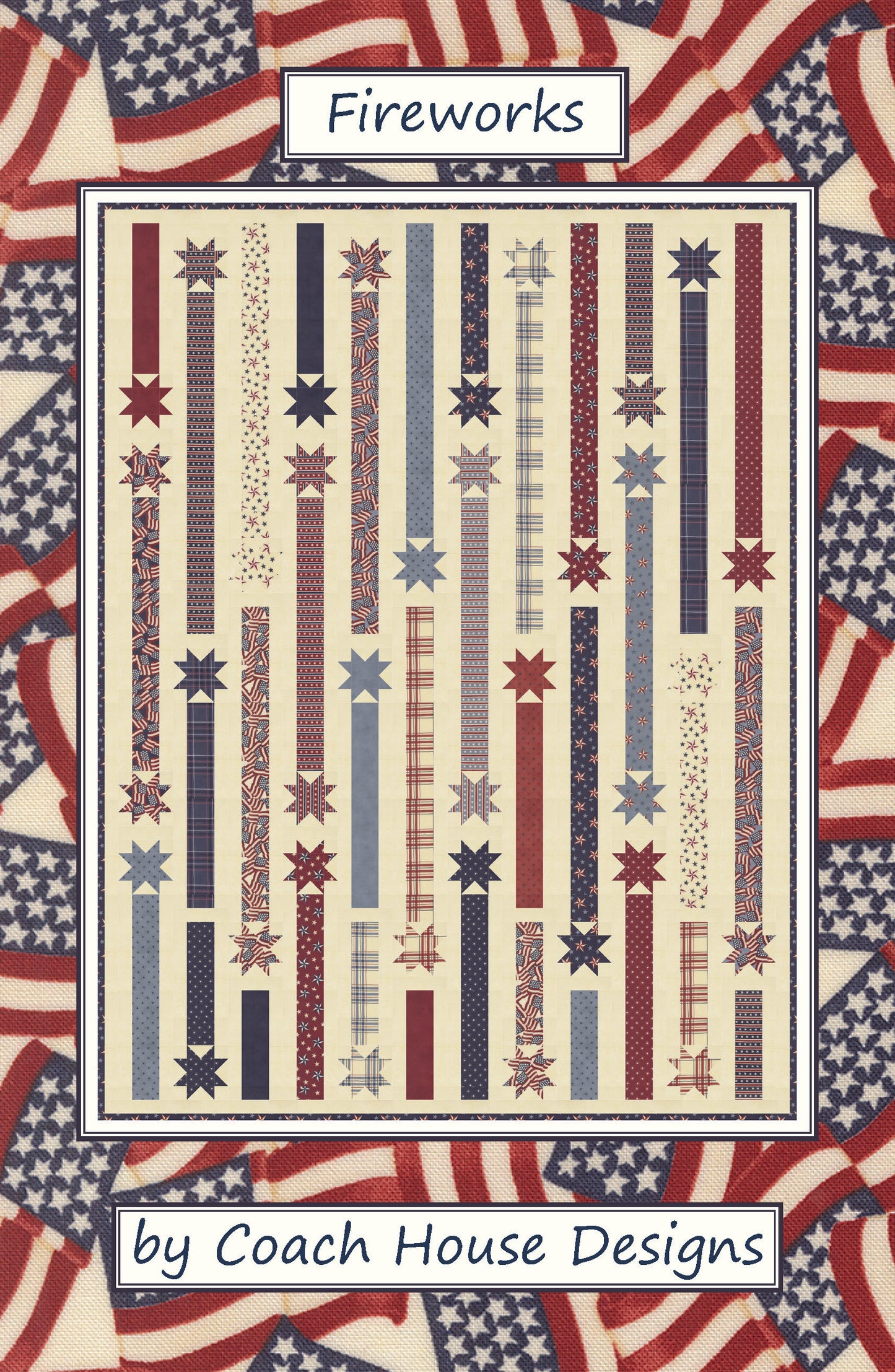 Fireworks Quilt Pattern (Pre-Order)
