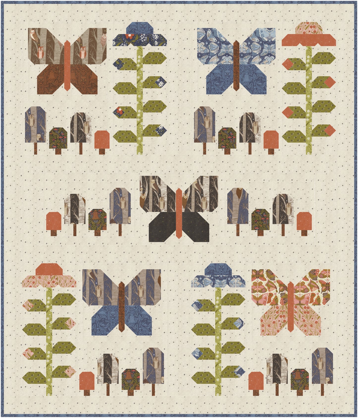 Forest Garden Quilt Pattern