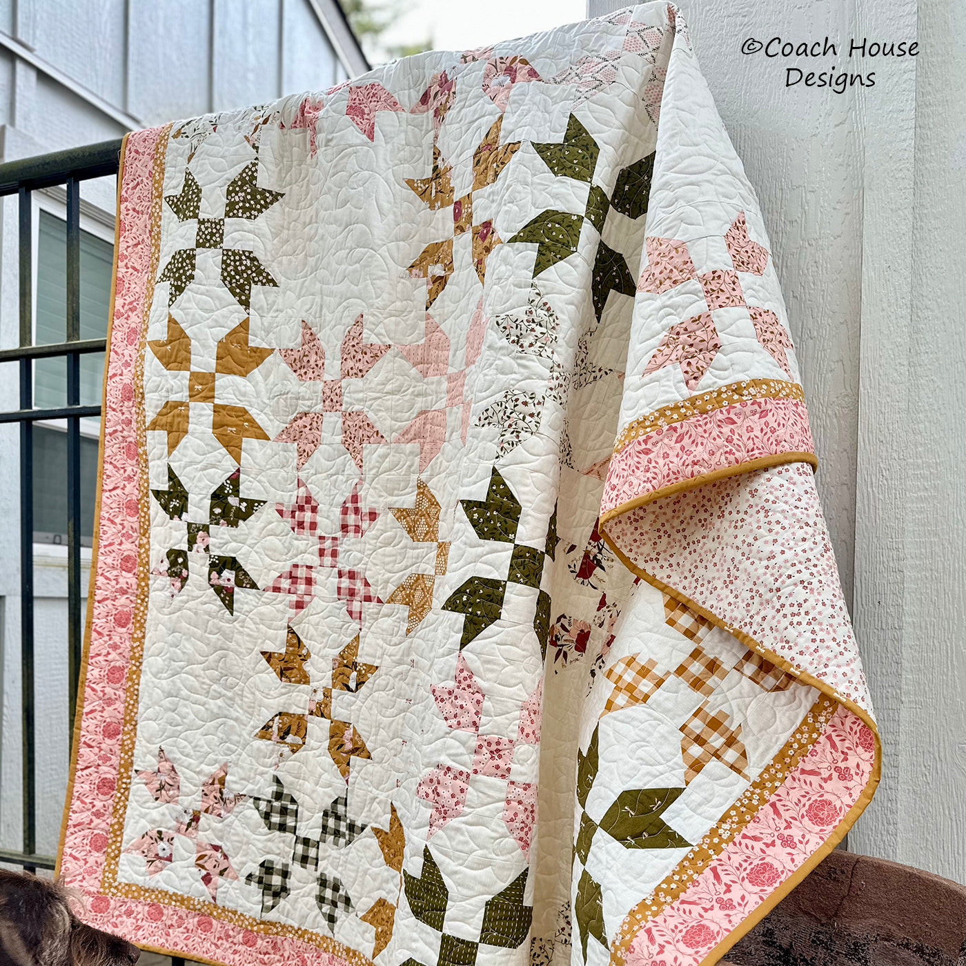 Forever Flowers Downloadable PDF Quilt Pattern