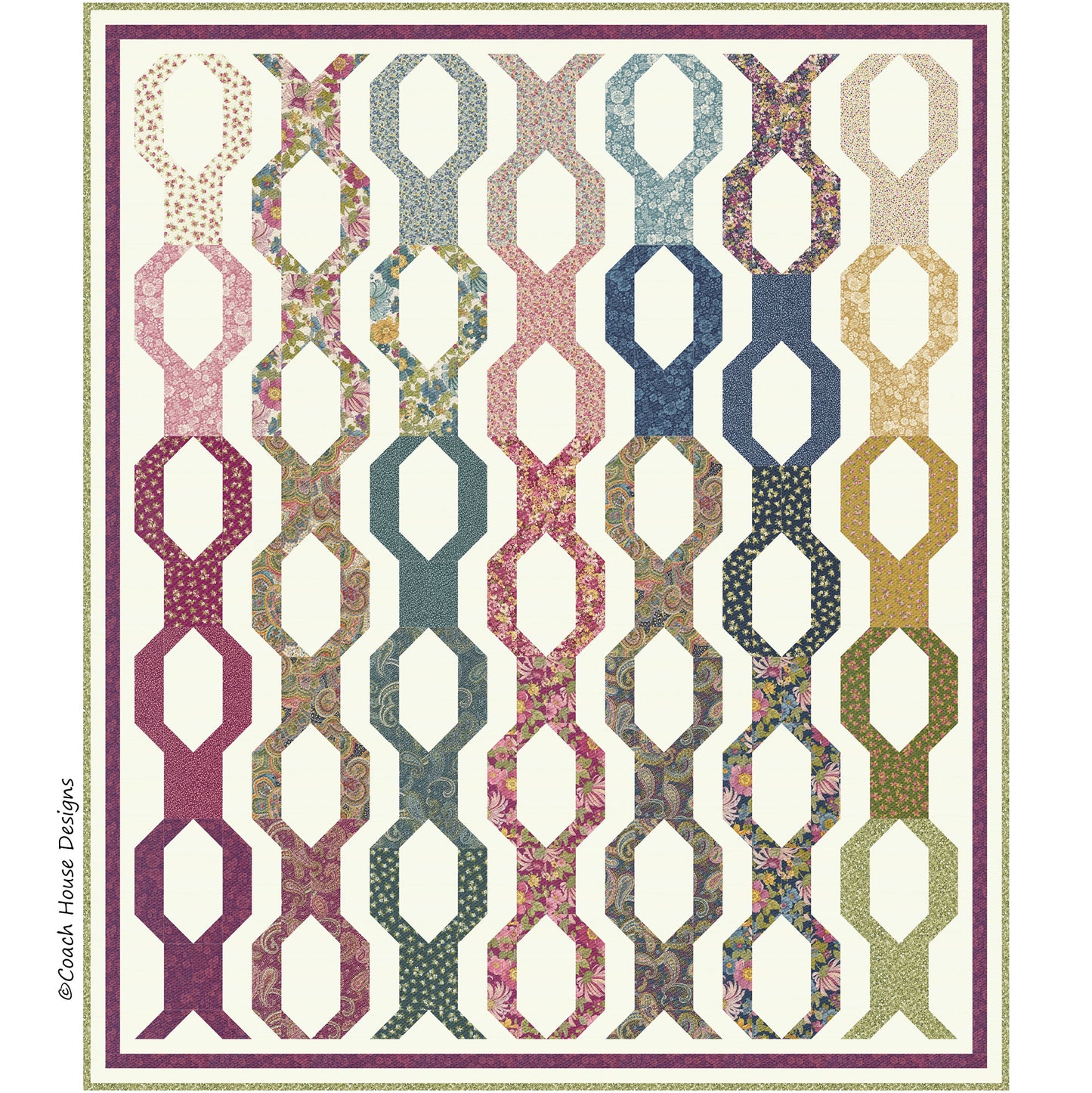 Friendship Bracelet Quilt Pattern