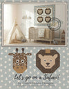 Let's Go on a Safari Downloadable PDF Quilt Pattern Booklet