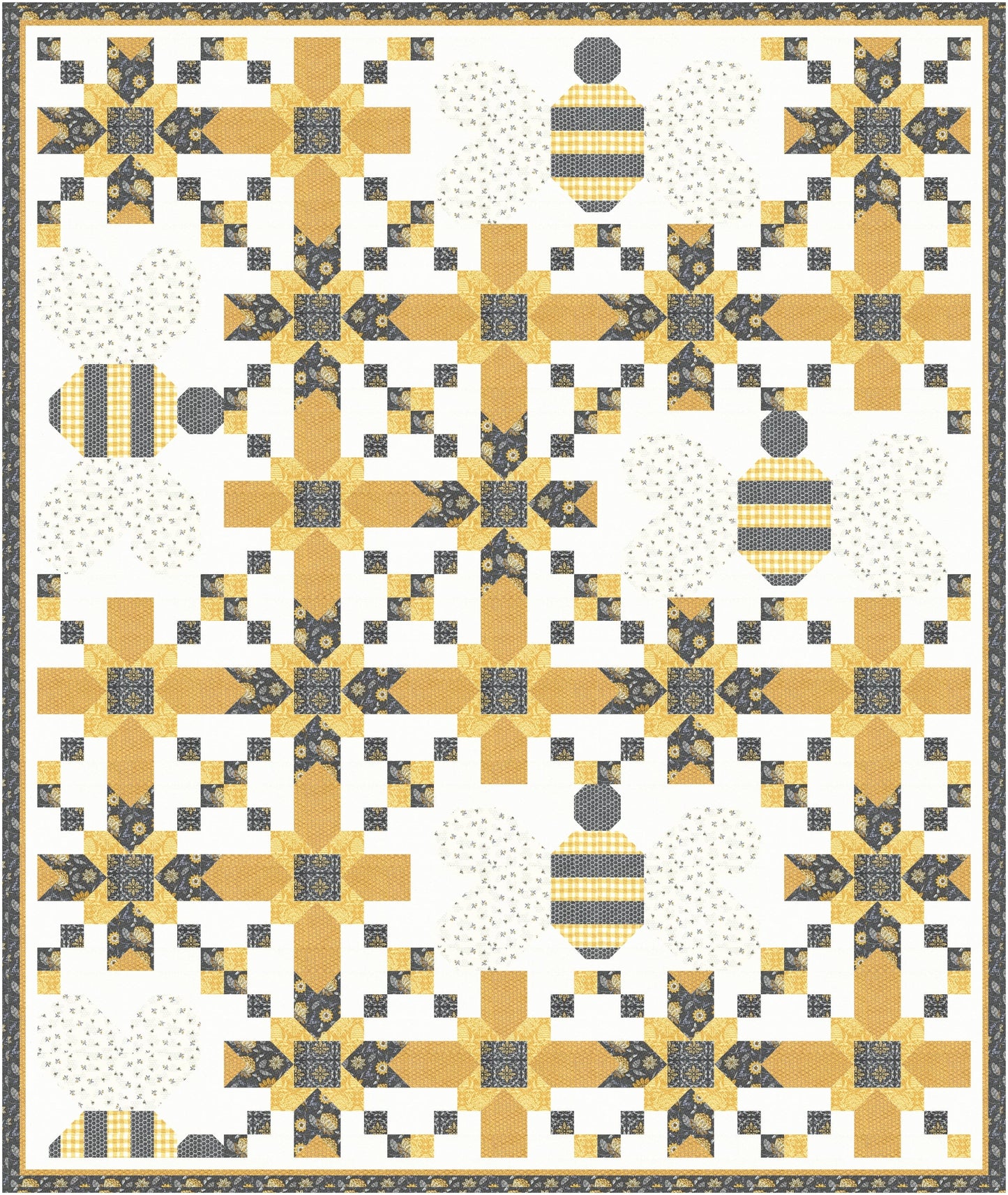 Honeycomb Downloadable PDF Quilt Pattern