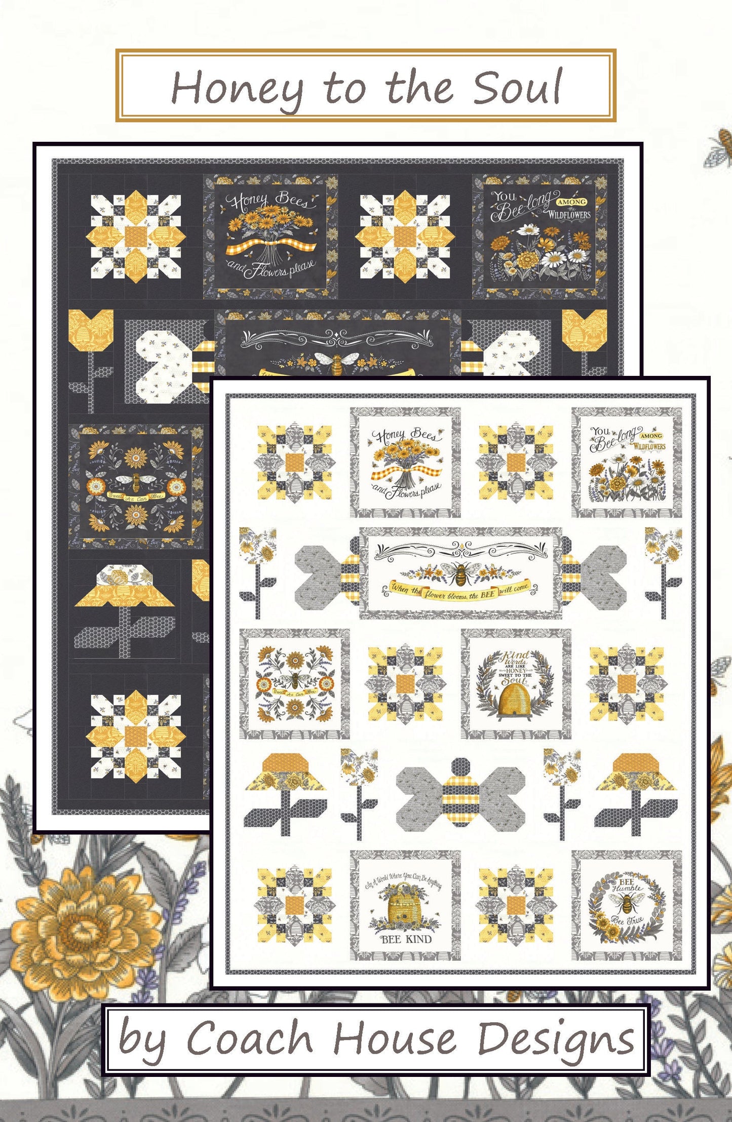 Honey to the Soul Downloadable PDF Quilt Pattern