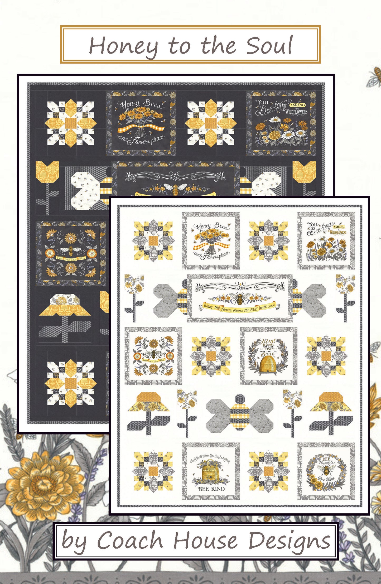 Honey to the Soul Downloadable PDF Quilt Pattern
